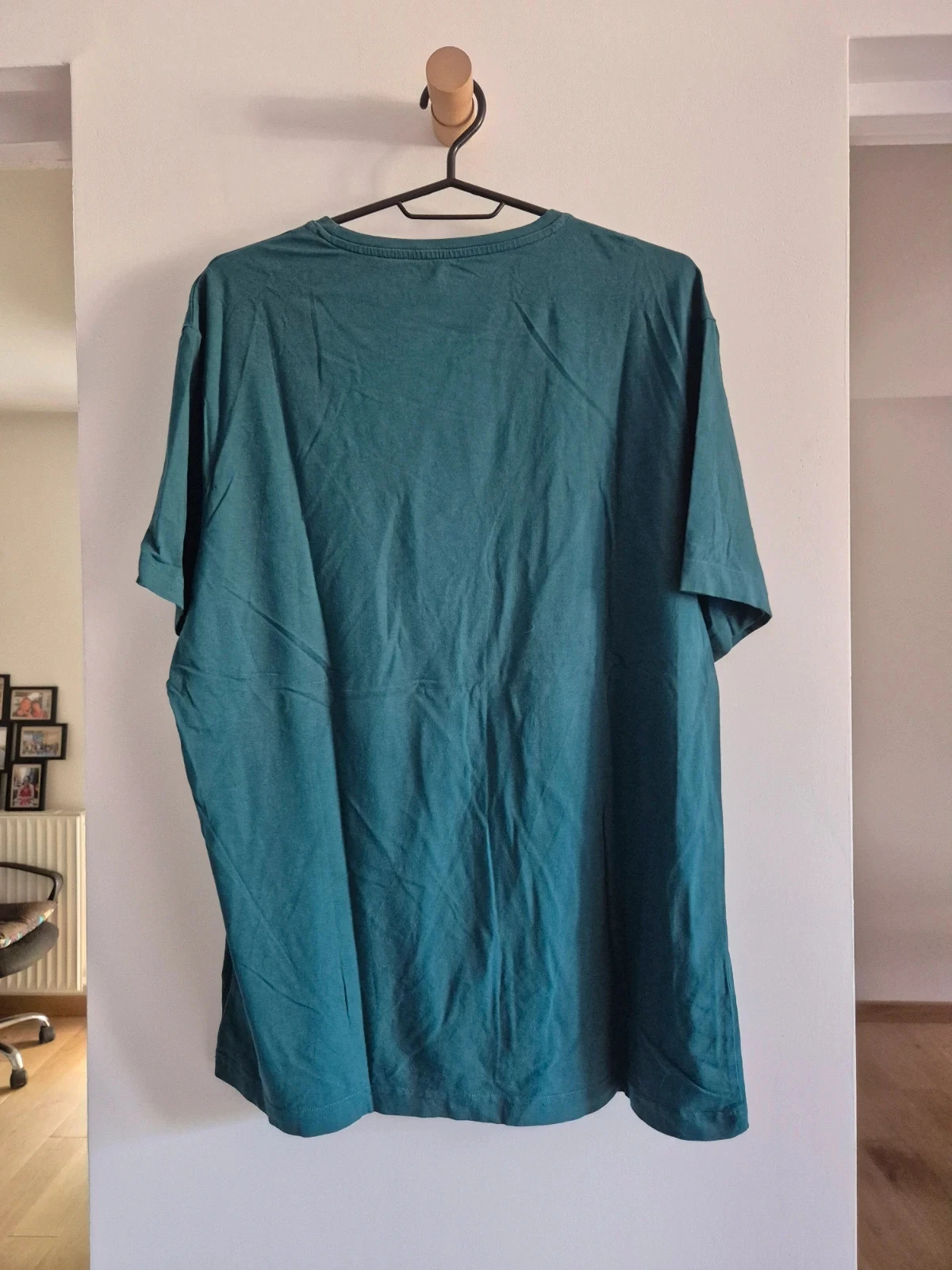 T-shirt uni H&M vert XL – photo 2